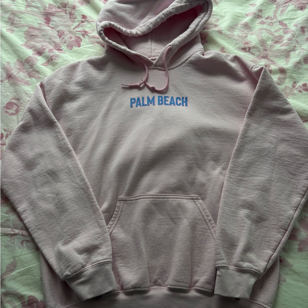 Pink 'Palm Beach' Hoodie